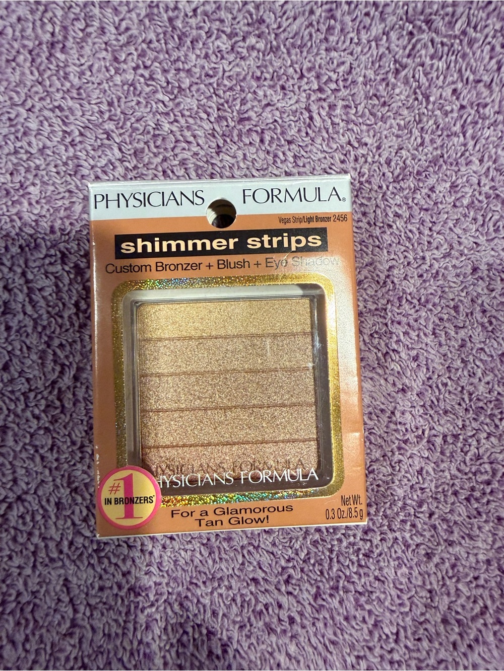 Physicians Formula Shimmer Strips Bronzer +Blush+Eyeshadow